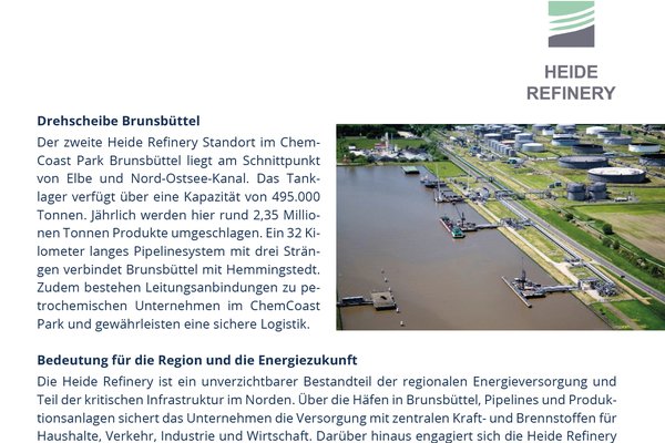 Info-Handout: Raffinerie Heide